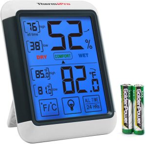 hermoPro TP55 Digital Hygrometer Indoor Thermometer