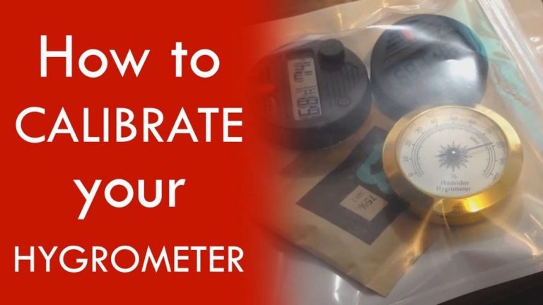 How to Calibrate a Hygrometer