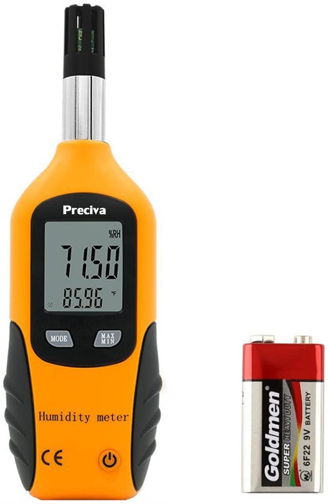Digital psychrometer thermo-hygrometer